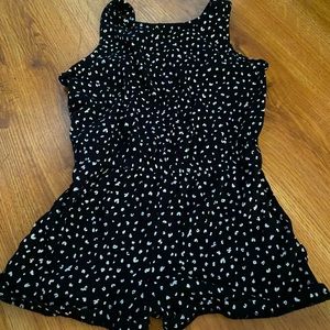 Kids old navy black one piece.